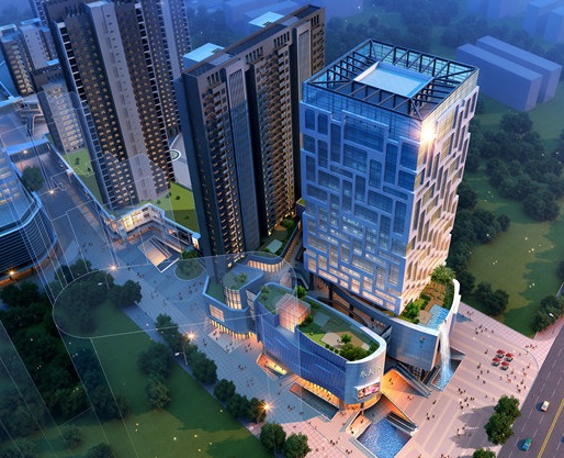 漯河世貿中心九曲花街商業(yè)街