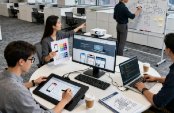 引入品牌設計公司參與網站建設可以打造兼具功能性與品牌辨識度的線上平臺